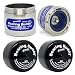 Bearing Buddy Chrome Bearing Protectors with Auto Check With Bras - Pair - 1.980" Diameter
