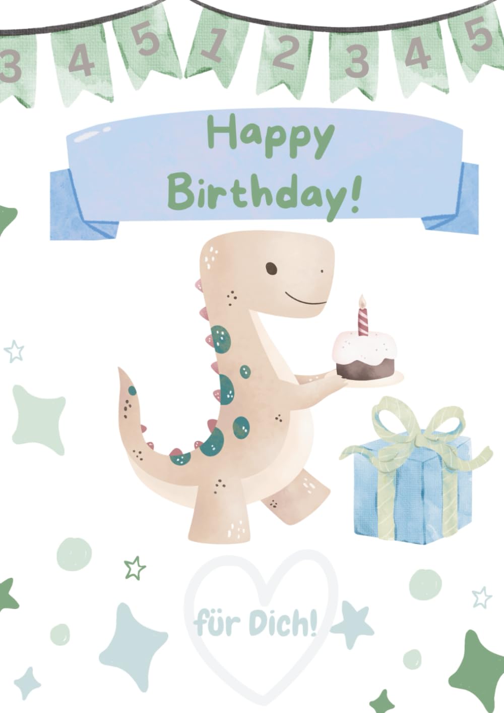 Happy Birthday - Geburtstagsmalbuch: Malbuch zum Geburtstag für kleine Jungs