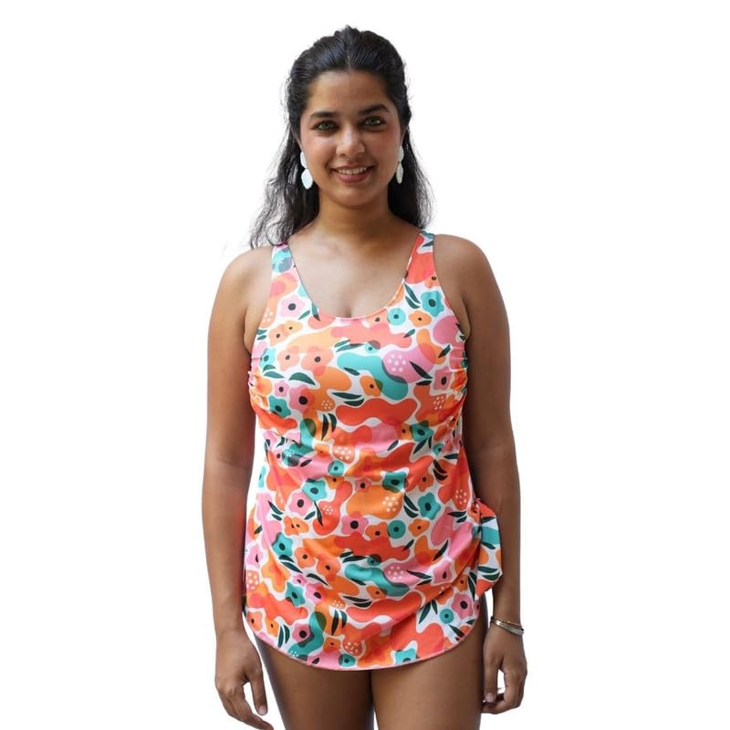 tfw Women's Swim Dress with Wired Padded Fit, Monokini, Beachwear, Swimming Costume, Swimsuit, Beach Outfit-picture-19