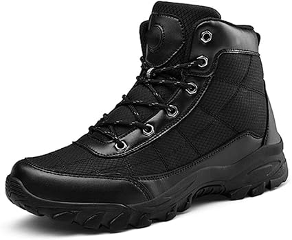 Amazon.com: Botas de invierno súper cálidas para hombre, impermeables, para  exteriores, de felpa : Ropa, Zapatos y Joyería