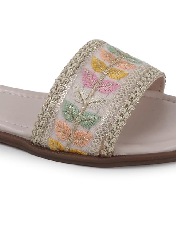 Image of Sukun DV 9004 Women's Lightweight Cushioned Flat Sandals Stylish Adjustable & Slip-Resistant Comfort for Girls & Ladies