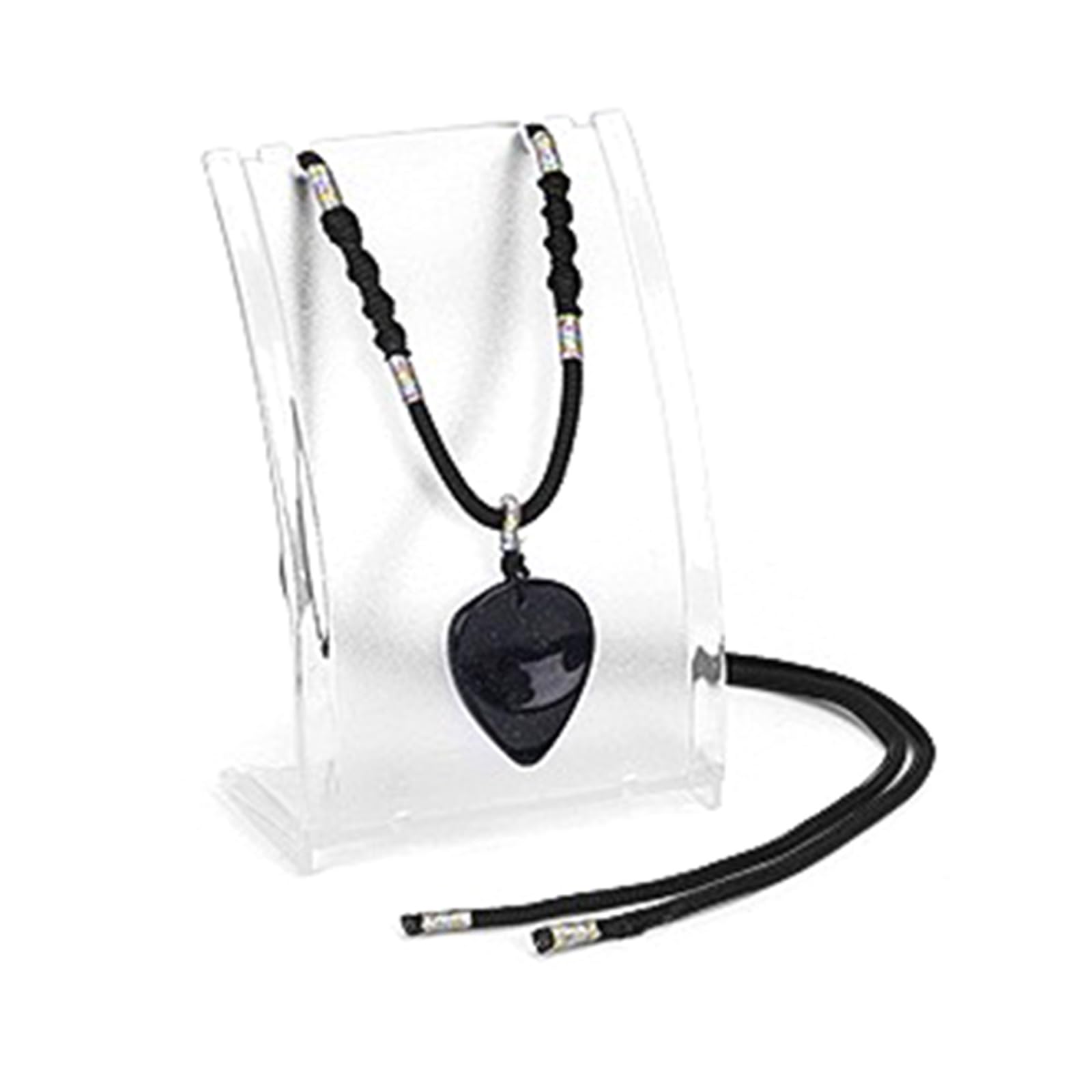 Fazvncv Guitar Picks Plectrums Necklace Stone Electric Guitar Picks Guitar Unique Birthday Pick Necklace