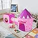 Princess Play Tent Set with Dress Up Tunnel, Castle Playhouse - Glow in The Dark Stars, Birthday Gift for Girls Age 3-7