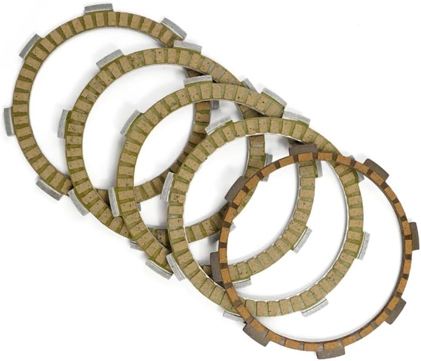 5 PC Motorcycle Friction Clutch Disc Plates for KLX125 2010-2016