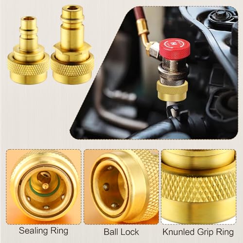 Kit Adaptadores R134a a R1234yf para Aire Acondicionado de Auto miniatura 6
