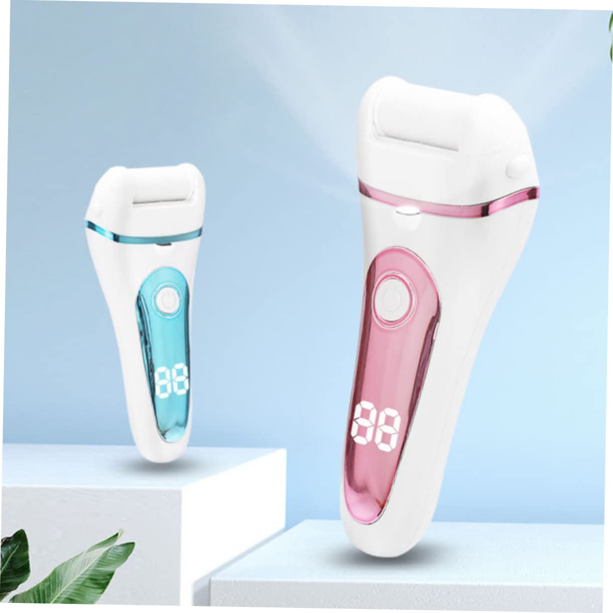 HONMEET Digital Display Rechargeable Electric Remover Portable Professional Foot Tool for Safe Dead Skin Removal Design for Men and Women