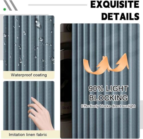 Rideau pour placard de cuisine pour relooker votre studio - 3