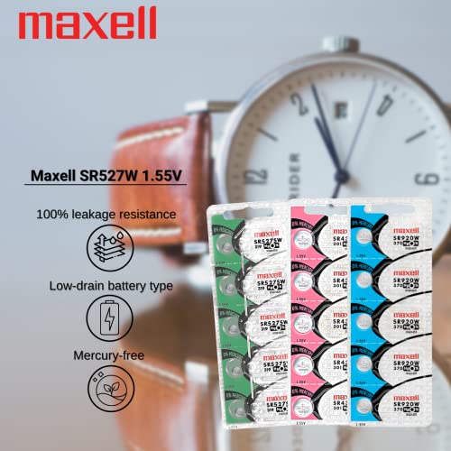 Batería para reloj Maxell 319 1.55V miniatura 2