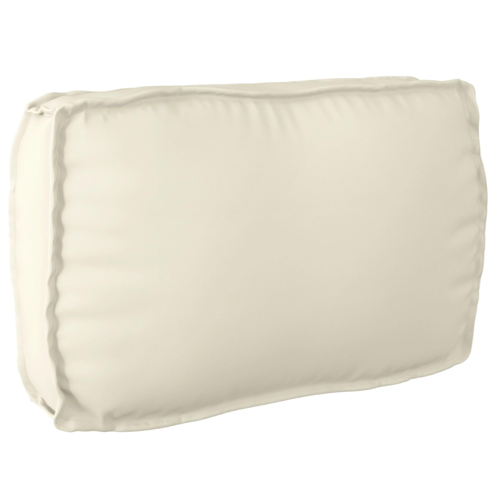 Palettenkissen 2er Set Creme Polyester Palettenkissen Set