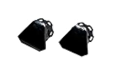 Unbranded Visor Clips (Pair) - Green Gridiron