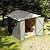 Flamaker 6x8 FT Storage Shed Waterproof Metal Garden Shed with Lockable Door Utility Tool Shed Outdoor Storage for Backyard, Patio and Lawn, Grey