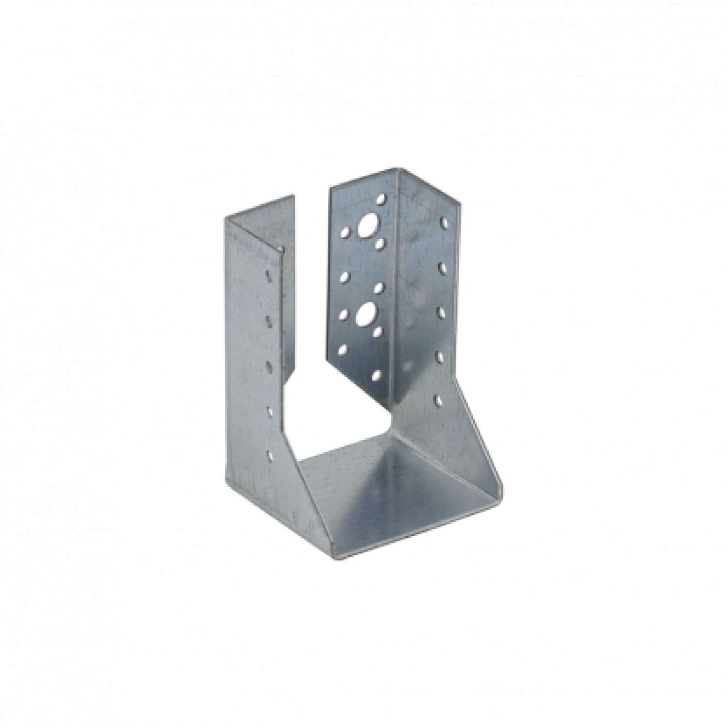 Gedotec Sabot de poutre avec languettes internes en acier | 10 pcs Support de poutre - 80 x 120 x 75 mm | Support de poteau Raccord d'angle pour charges lourdes