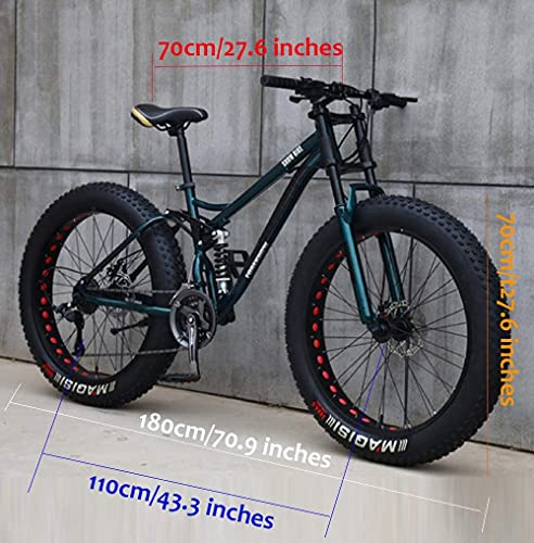 Fatbike Nationalr Reeim Mountainbike 26 Zoll Mjh-01 für Erwachsene