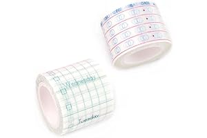 Japanese Colorful Washi Paper Tape for To-do List and Habit Tracking
