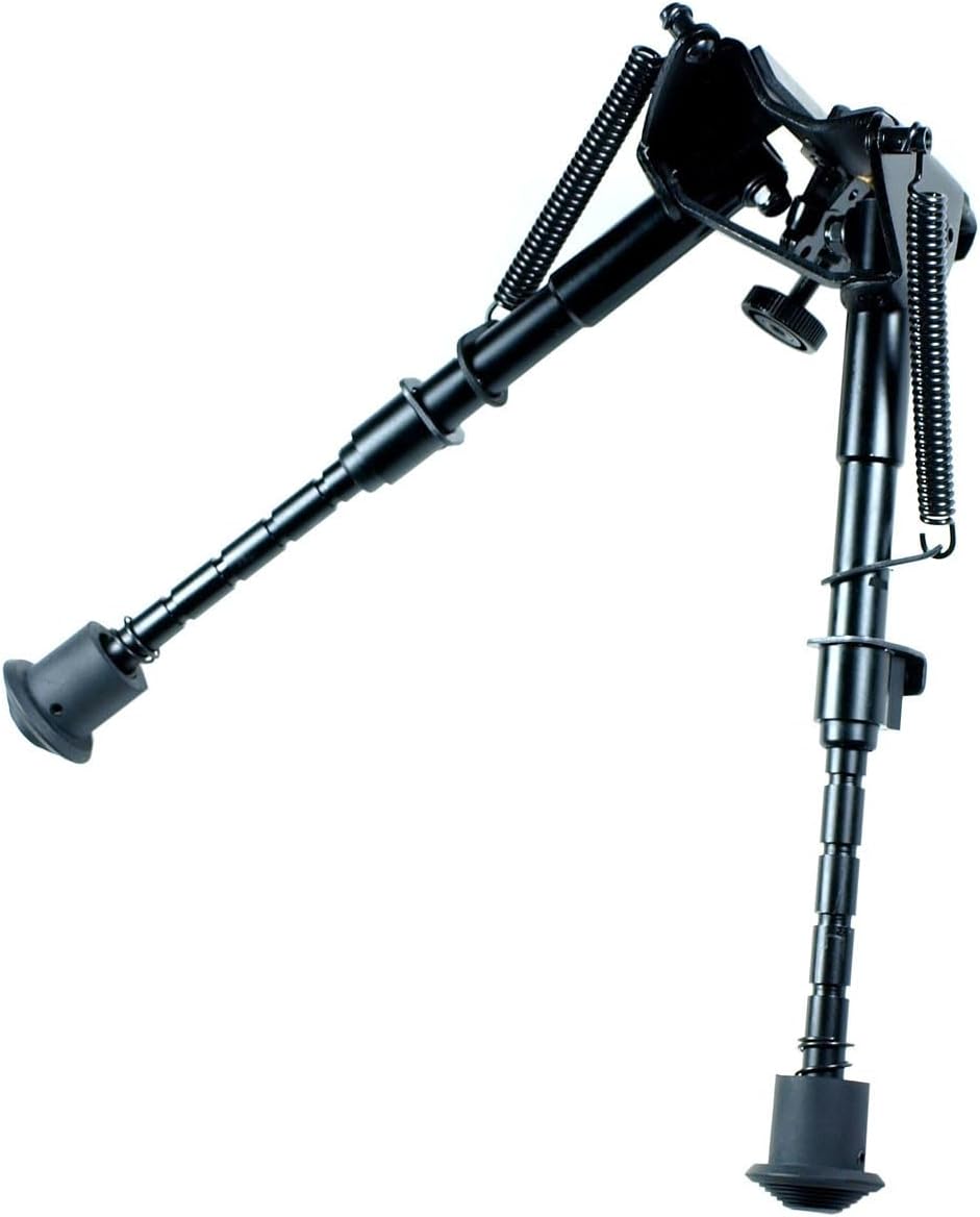 Compatible with Spring Return Bipod 6-9″ for Weatherby Vanguard Browning X-Bolt Remington 700 Savage 110