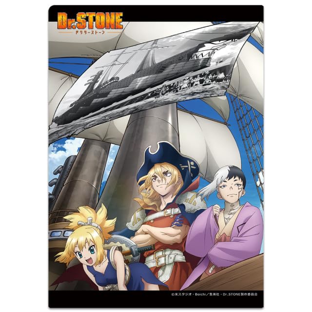 Dr.STONE 千空 ゲン タオル クリアファイル Amazon.co.jp: Dr．STONE クリアファイル 石神千空