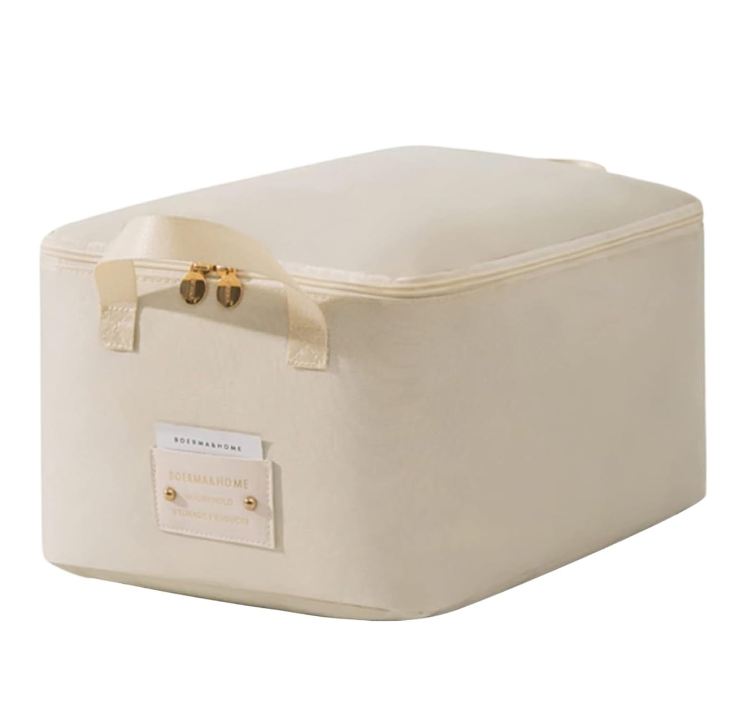Kleiderbox Aufbewahrungsbox Aufbewahrungstasche Organizer Für Kleidung, Bettdecken, Möbel, Decken Kleideraufbewahrung (Color : Beige, Size : 11 * 15.7 * 7.9inch) Küche, Haushalt & Wohnen