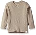 Burt's Bees Baby Baby Boys' Organic Long Sleeve Reverse Seam High V Tee Shirt, Dust Heather, 24 Months