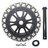 6' Wheel for Many Pellet Grills Including Pit Boss, Louisiana, Cabelas & More