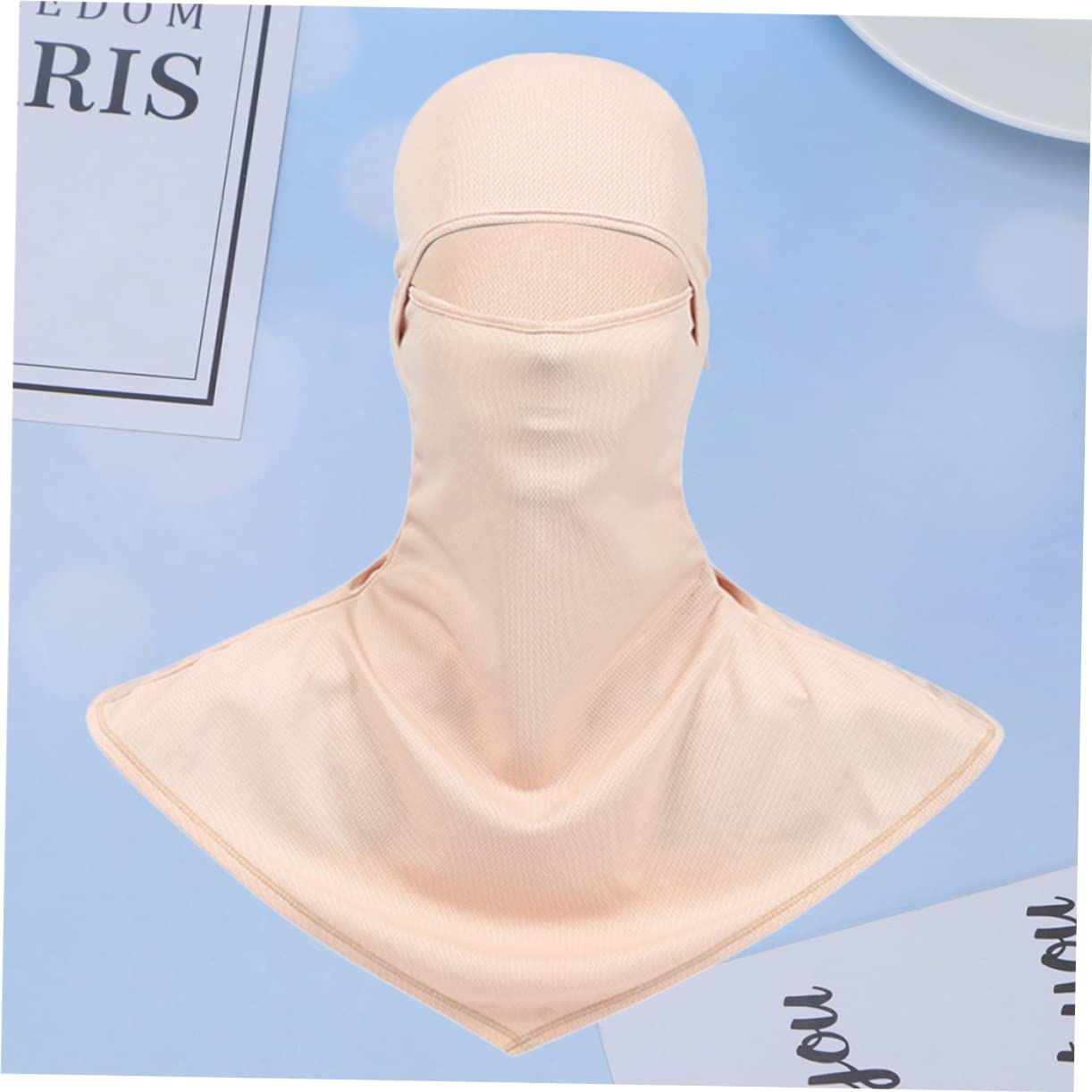 Healifty Outdoor Face Mask Full Coverage Sun Protection Anti-sweat Quick Dry Suitable for Cycling Hiking Climbing Golf Yellow