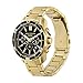Armani Exchange A｜X Men's Chronograph Gold-Tone Stainless Steel Bracelet Watch (Model: AX1958)