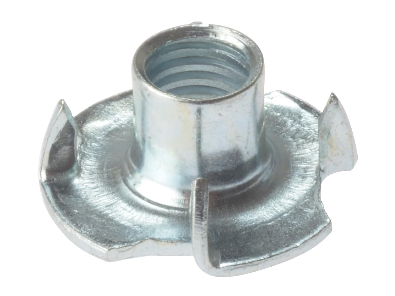 Fandf Pronged Tee Nut M6 (10 Pack) In Silver Size 10 Pack