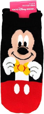 Amazon Co Jp ディズニー 立体 ソックス ミッキー マウス 22 25cm 靴下 くつした ウェア 可愛い かわいい キャラクター ディズニー リゾート限定 グッズ お土産 服 ファッション小物
