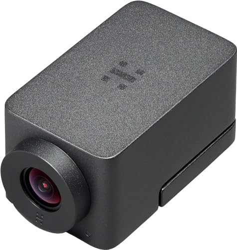 Huddly GO Compact HD PTZ Video Conferencing Camera with 2m USB Cable – 16MP CMOS Sensor, Ultra-wide Optics, Digital Pan/Tilt/Zoom, Dewarping, Image Enhancement, Plug & Play, Tripod Mountable (Renewed)