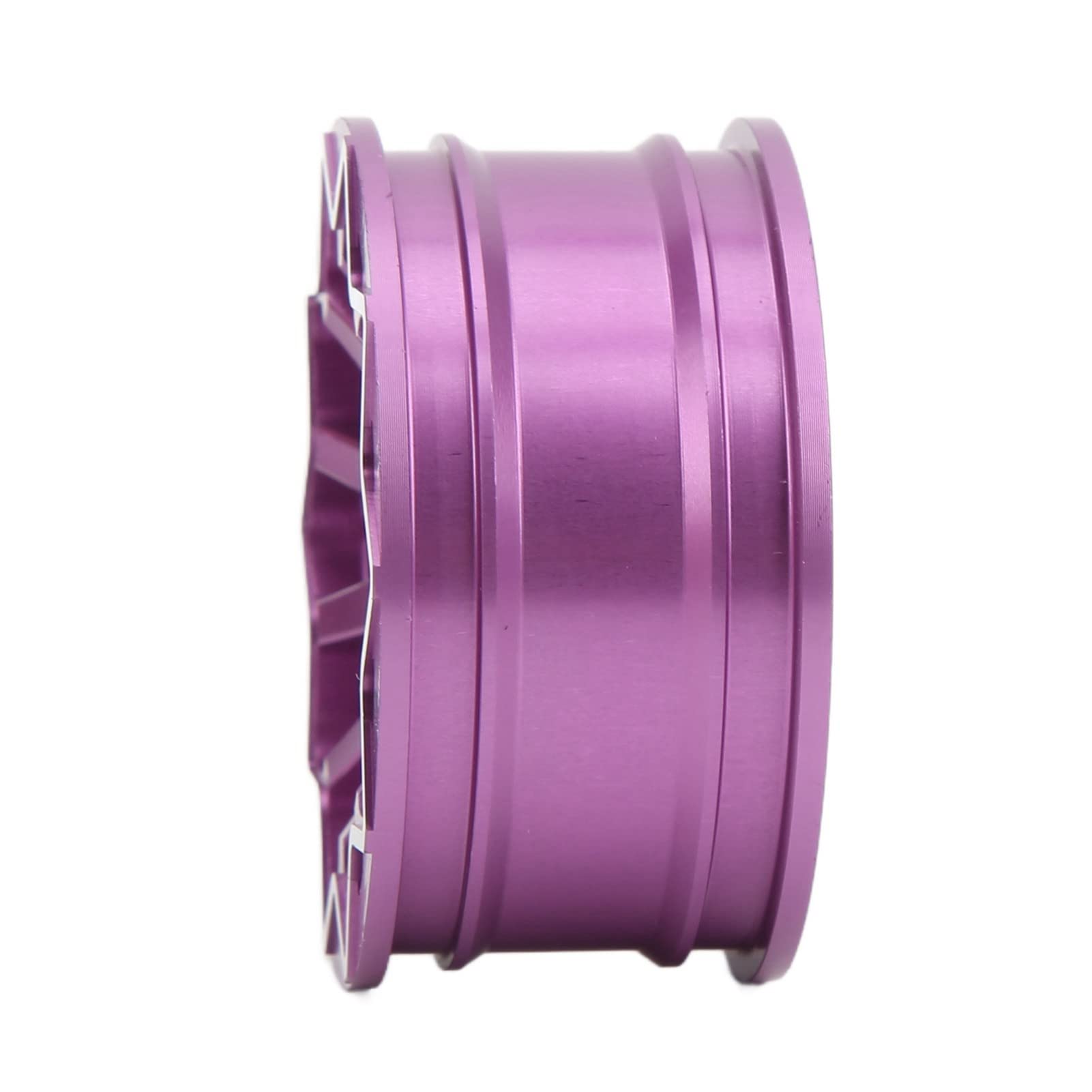 52mm aluminiowe felgi RC ze stopu aluminium wysoka wydajność trwałe lekkie do samochodu wyścigowego 1/10 Drift On Road Racing kompatybilne z HSP HPI Kyosho (Purple)