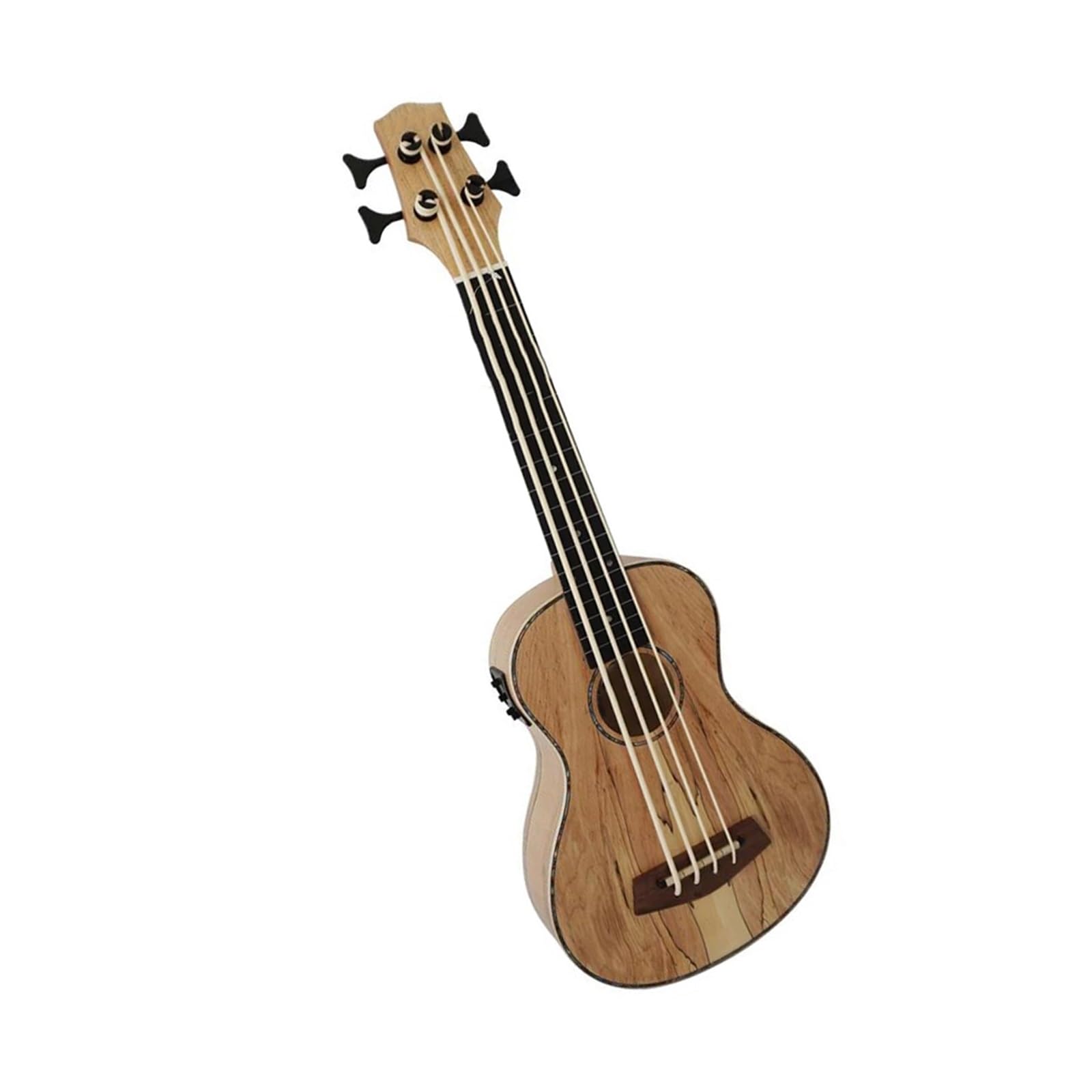 Przenośne Elektryczne Ukulele Basowe Z Hebanowym Korpusem Ukulele Dla Dorosłych