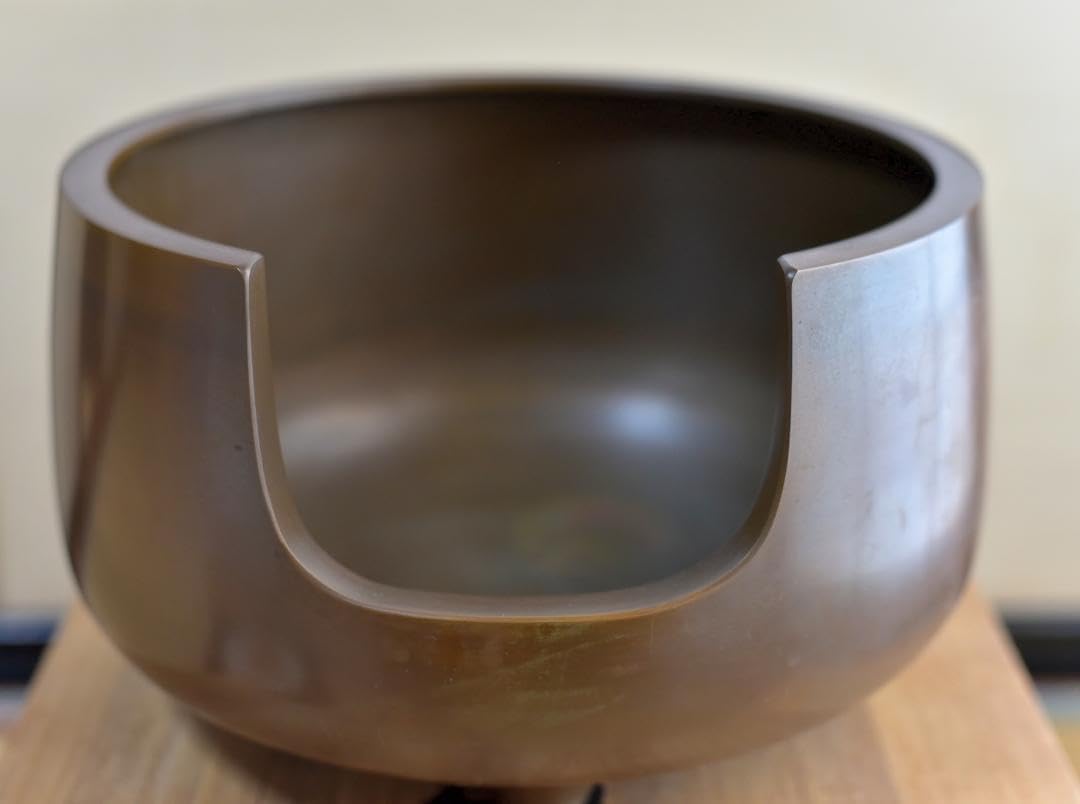 鋳銅 秀山作 道安型風炉4点組 囲炉裏ヒ－タ－ お茶道具/共箱 鋳銅 秀山