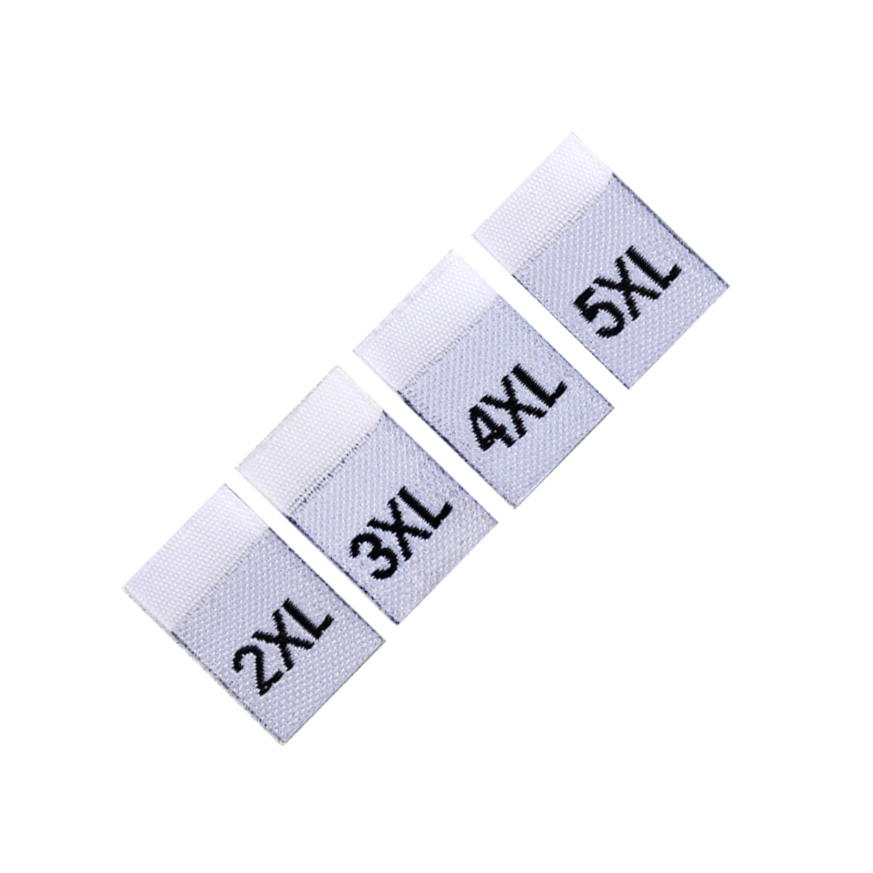 Operitacx 3 Set Di Etichette Con Nome Per Vestiti Etichette Adesive Per Taglie Di Vestiti Etichette Bianche Piegate Per Uso Domestico in Negozio 400 Pezzi*3