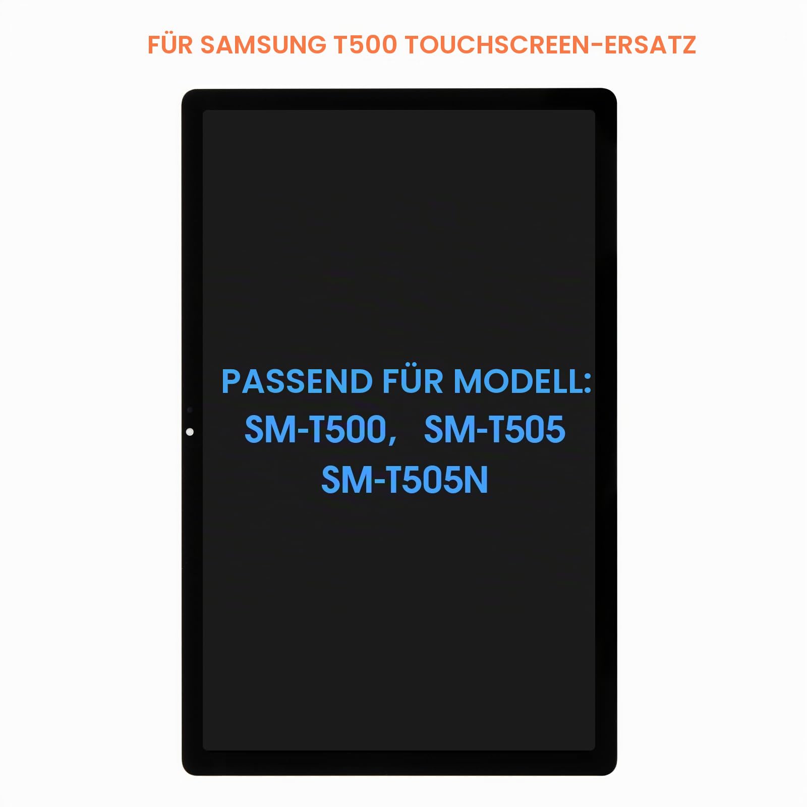 LCD Display für Samsung Galaxy Tab A7 T500 T505 2020 Digitazer für SM-T500 SM-T505 Touchscreen Ersatz Montage mit Werkzeugen (10,4 Zoll, Schwarz)