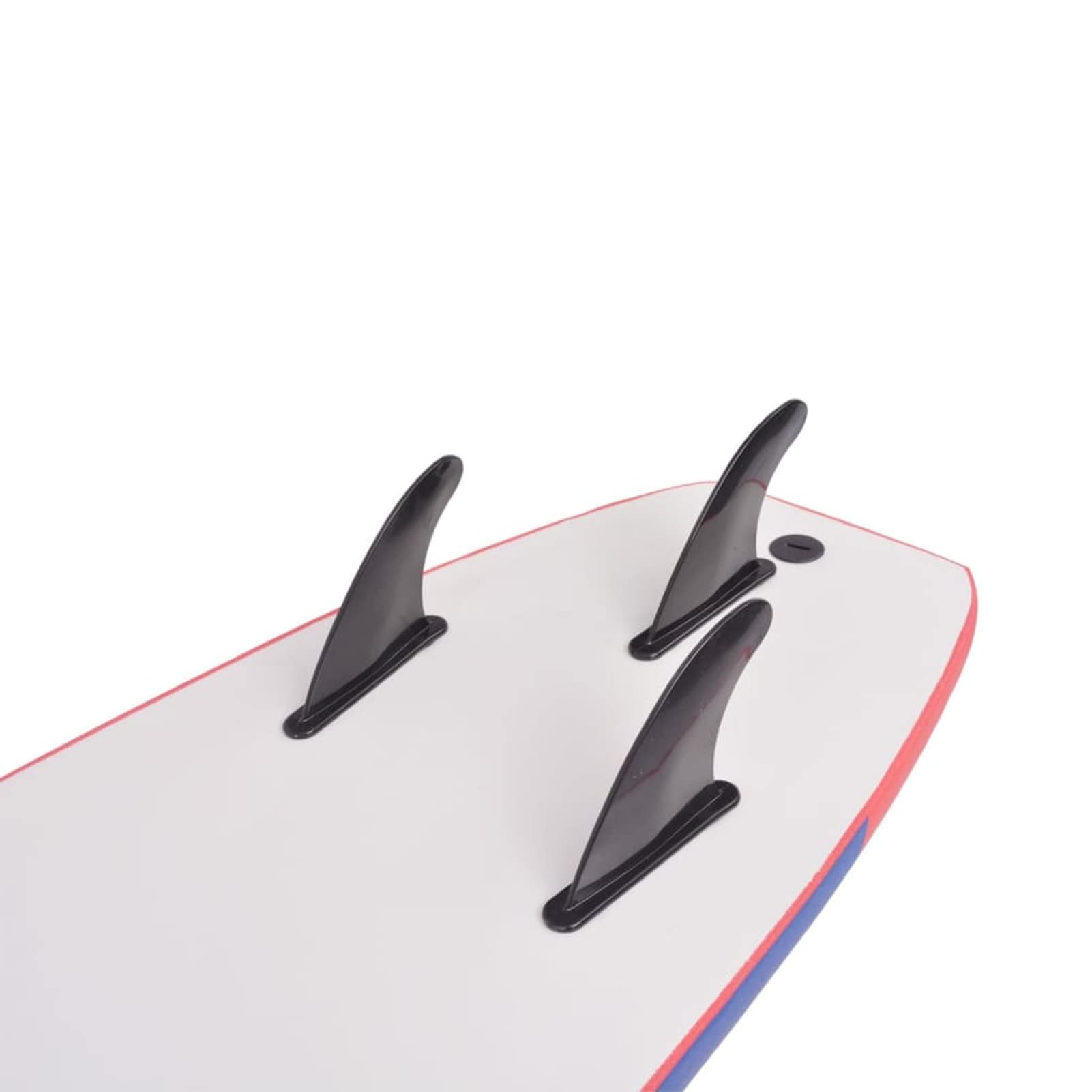 Homgoday Mobilier de planche de surf bleu et rouge 170 cm, mobilier d'intérieur pour salon, bureau, chambre à coucher