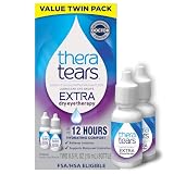 TheraTears Extra Dry Eye Therapy Lubricating Eye Drops for Dry Eyes, 0.5 fl oz Bottle, 2 Count(Pack of 1)