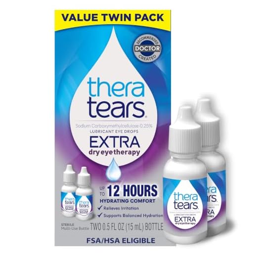 TheraTears Extra Dry Eye Drops, Lubricating, 0.5 Fl Oz, 2 Pk