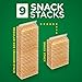 Club Snack Stacks Crackers, Lunch Snacks, Family Size, Original, 18.8oz Box (9 Stacks)
