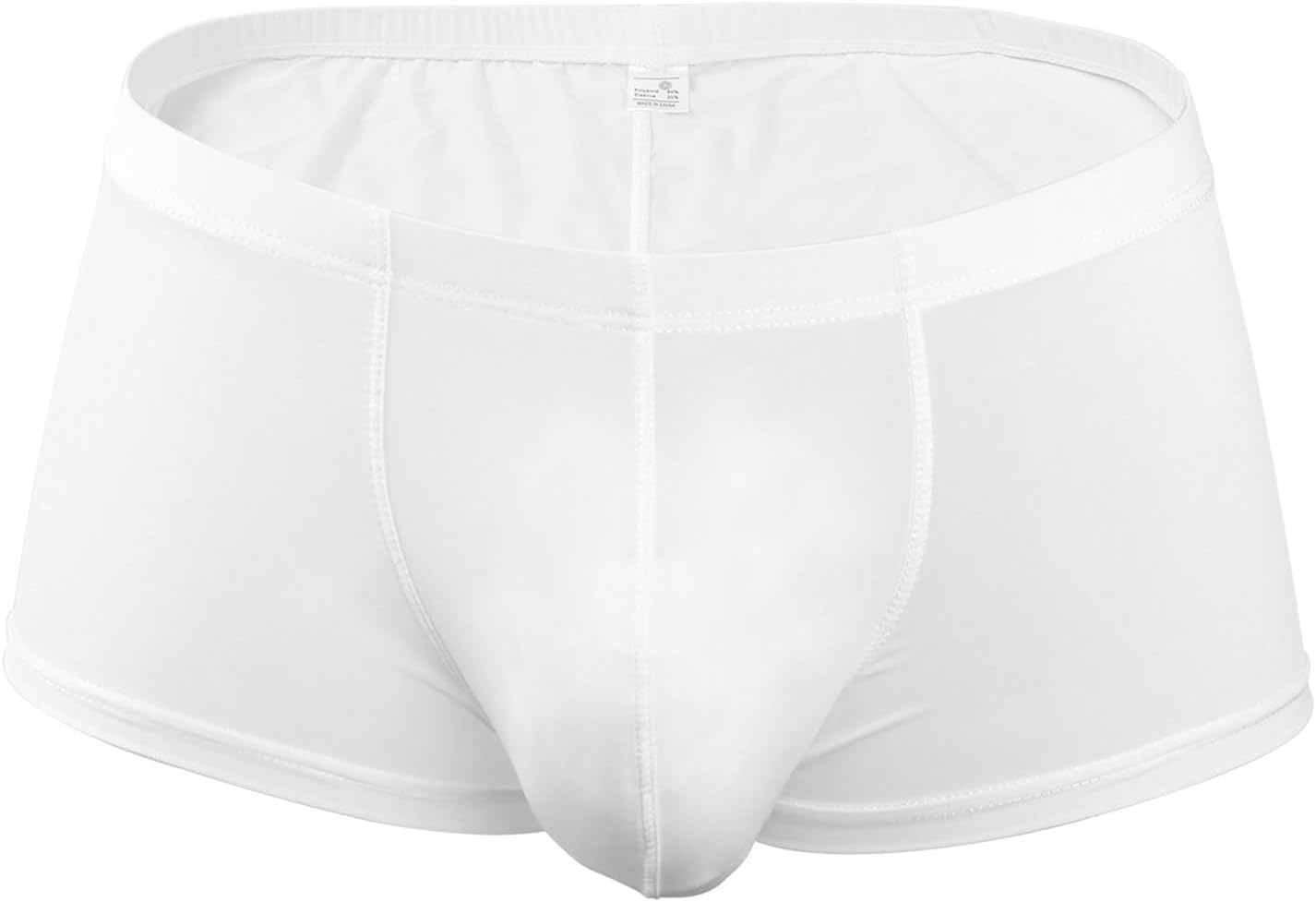 Evankin Men's Sexy Boxer Brief Underwear U Convex Pouch See