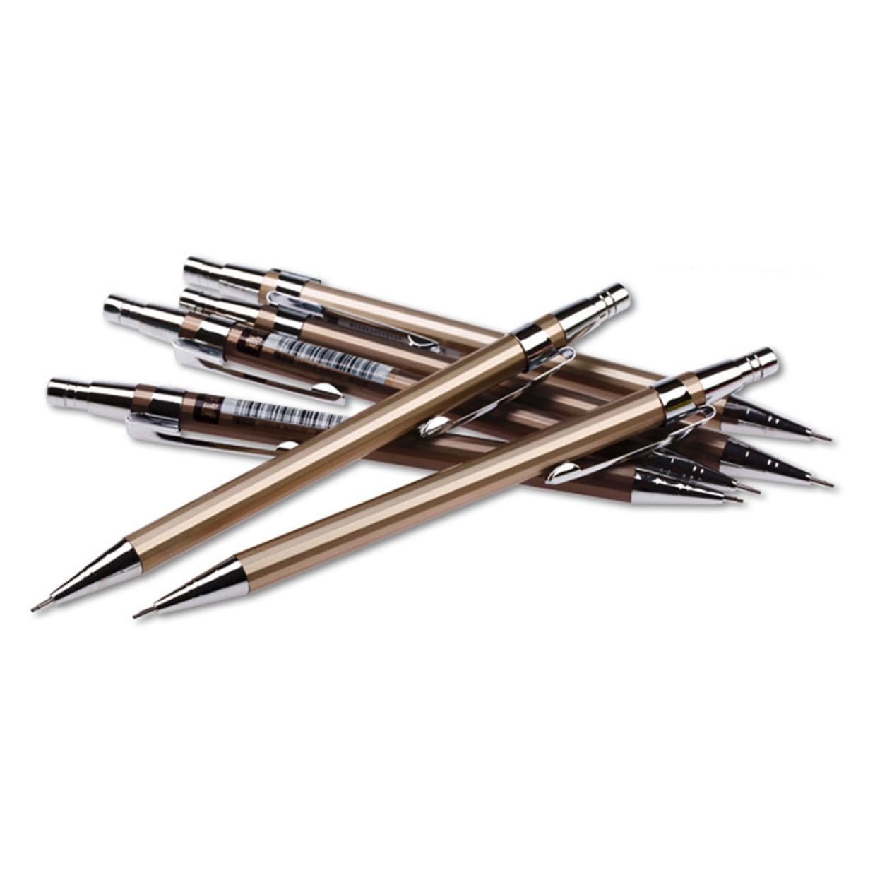 Housoutil 12 pezzi Matite Meccaniche Automatiche con Mine di Ricarica Colorate Casuali Punta Retrattile e Clip Staccabile per Scrittura Disegno e Progettazione Colore Casuale Colore Casuale