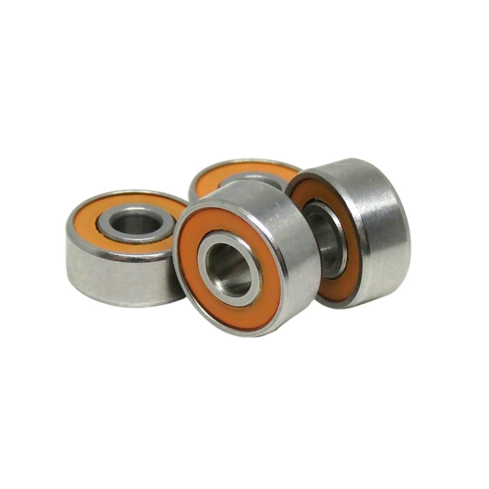 NOBIRTBSA 10PCS SR2 2RS 3.175x9.525x3.97 mm Hybrid Ball Bearing R2 SR2C RS 3.175 * 9.525 * 3.97 Fishing Reel Miniature inch Ceramic Bearing