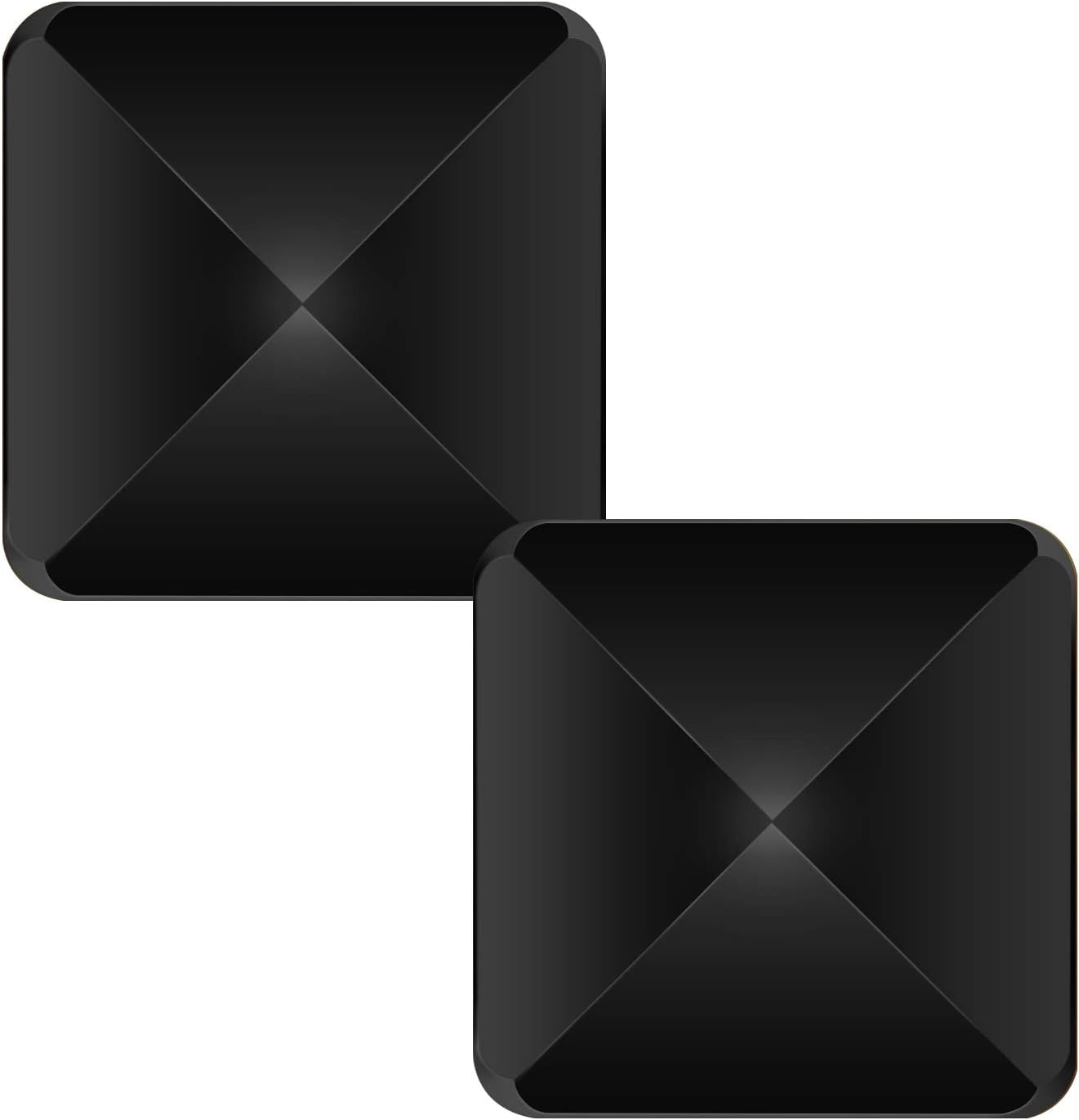 2 Pcs Kinetic Flip Toy, Desktop Spinning Toy Pocket Stress Relieve Toy, Metal Fingertip Decompression Flip Toy Stress Relief Toy Office Rotary Decompression Toy,2 Pack (Black)