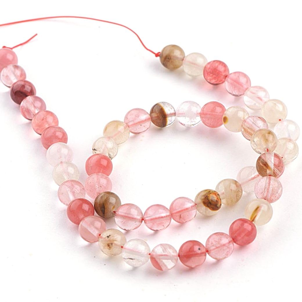 90pcs Adabele Lab Created Watermelon Tourmaline Gemstone 4mm (0.16 Inch) Round Beads