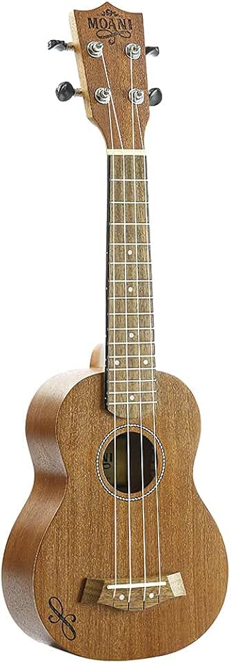 Ukulele Moani WAIMEA Soprano 21” Acústico, Sapele em acabamento fosco, Cor Natural, Encordoamento Aquila e Bag UKBG03-21