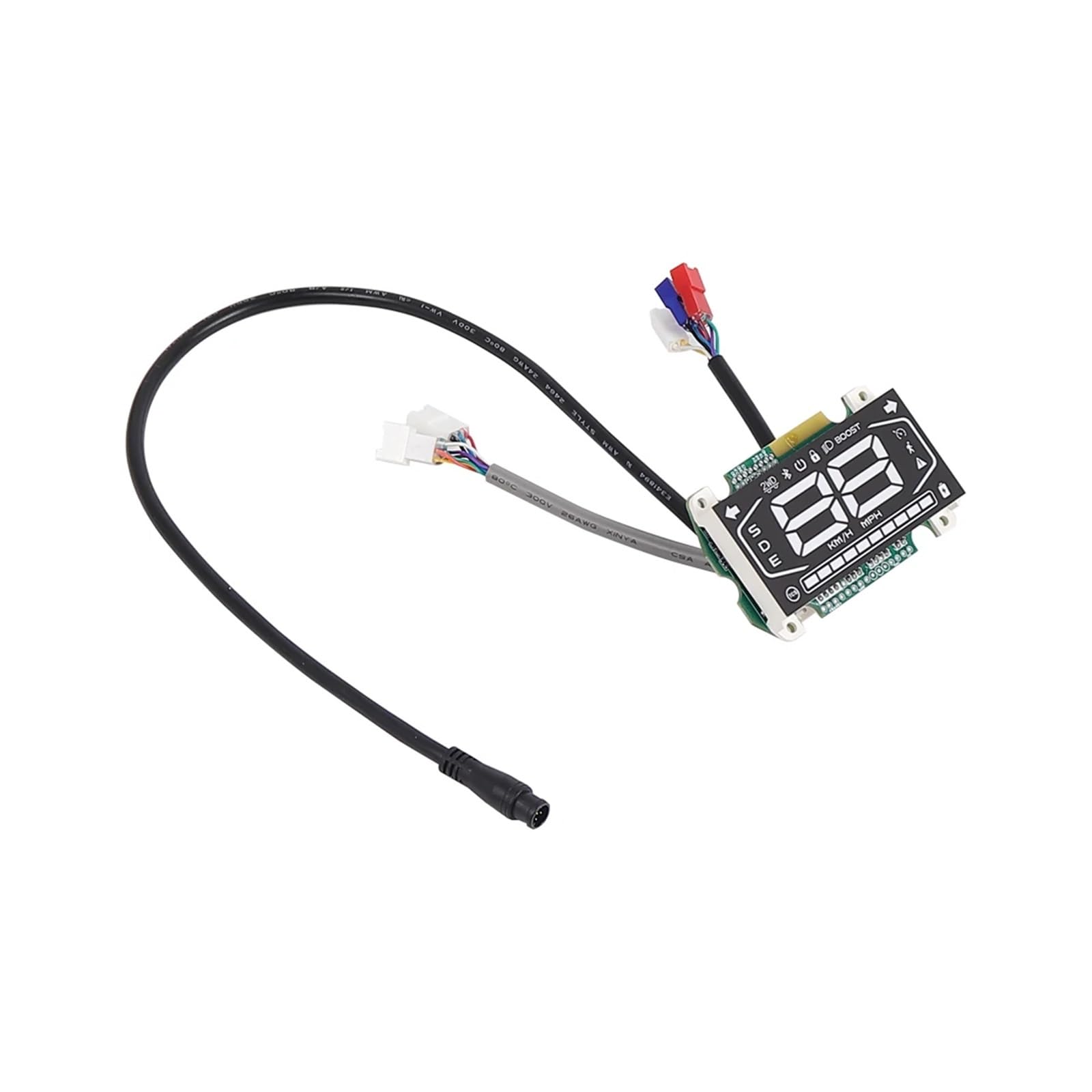 Kabel do wyświetlacza miernika i deski rozdzielczej hulajnogi elektrycznej kompatybilny z kablem do naprawy miernika do hulajnogi elektrycznej Ninebot ZT3(Dashboard)