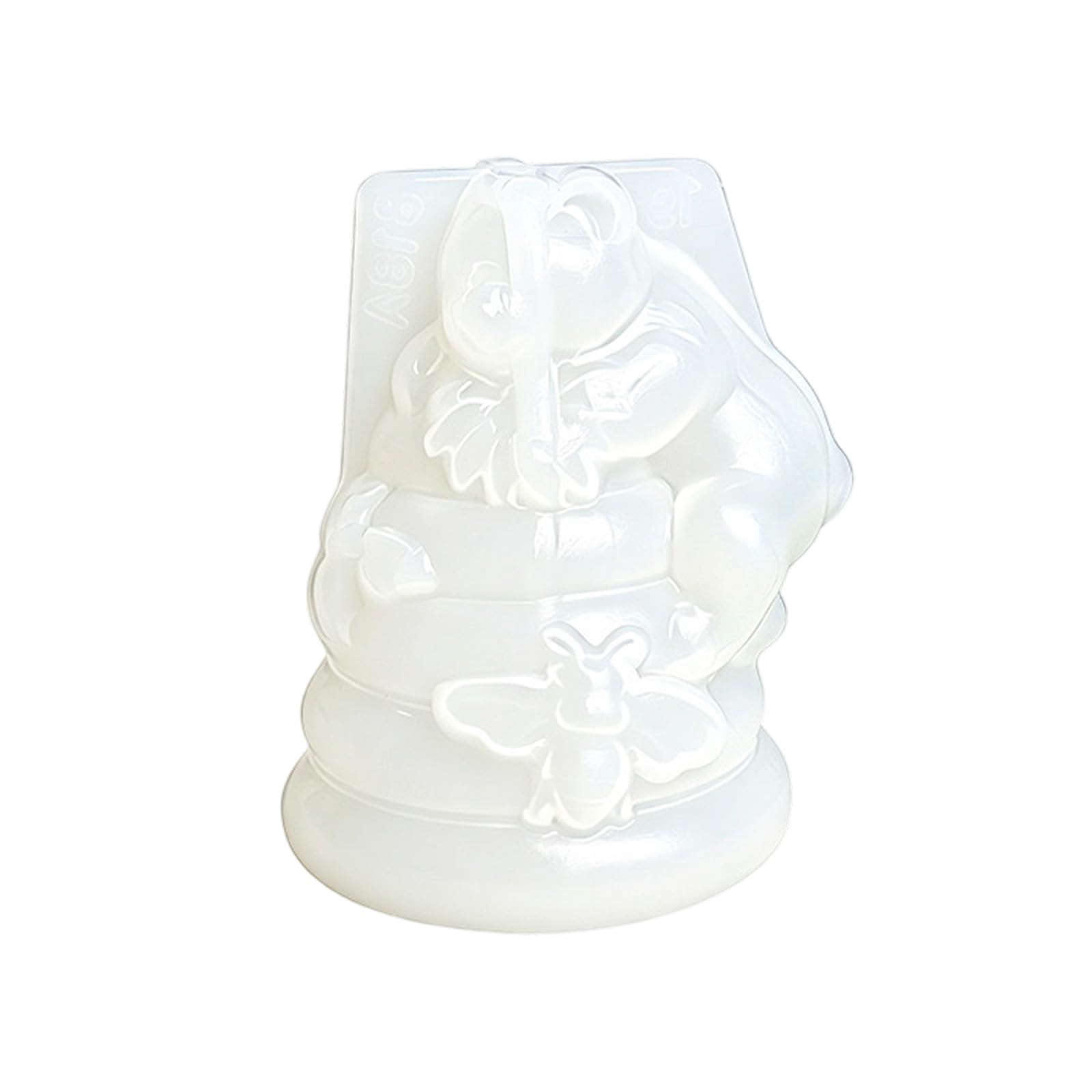 Pyasuye Lovely Bear Shaped Silicone Mold for Soap Resin Epoxy Creations and Artistic Decors Gypsum Ornament