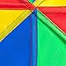 KUYYFDS Rainbow Play Parachute 8 Handle Adult Kids Play Rainbow Parachute Toy for Outdoor, 2M / 6.5Feet
