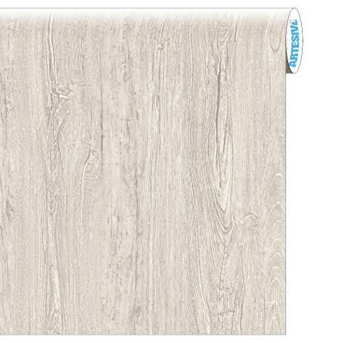 ARTESIVE WD-026 Olmo Gris Ancho 30 cm x 10 MT. Película Adhesiva Madera