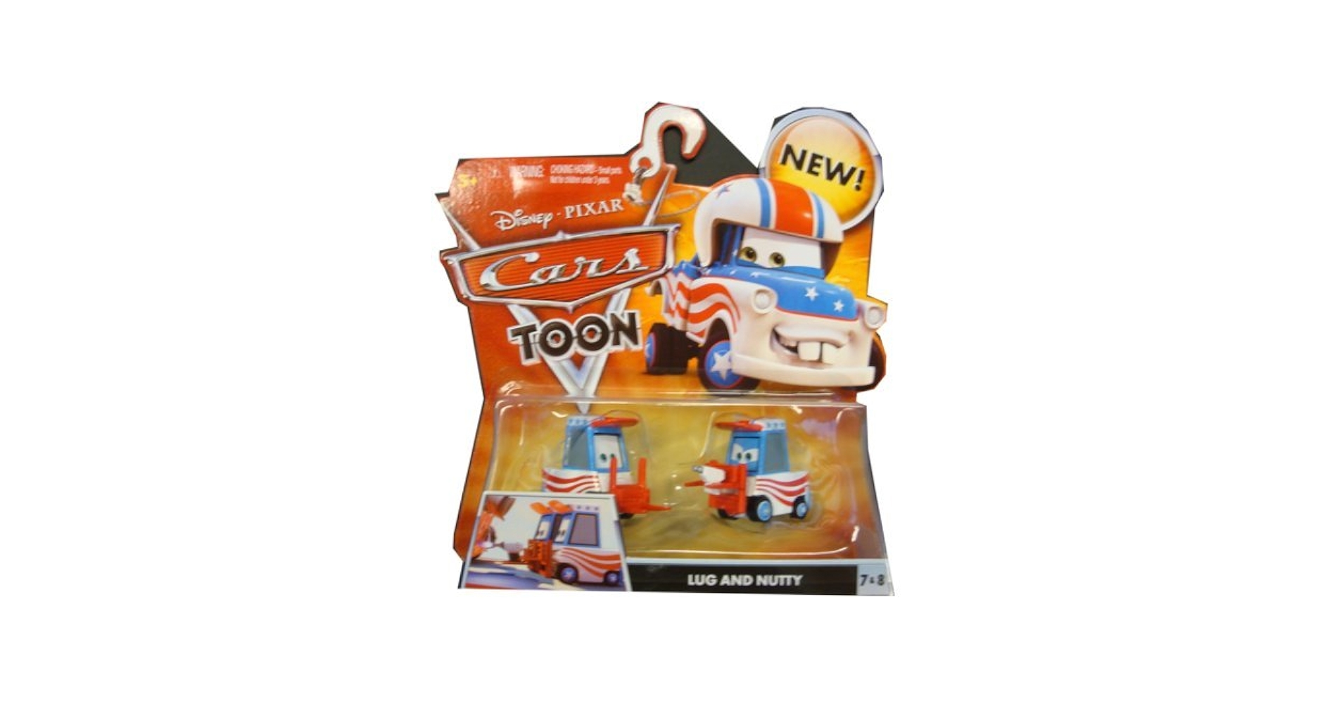 ミニカー Disney Pixar Cars Toon Lug and Nutty Amazon.com: Disney Cars Toon Lug and Nutty Die Cast Cars by