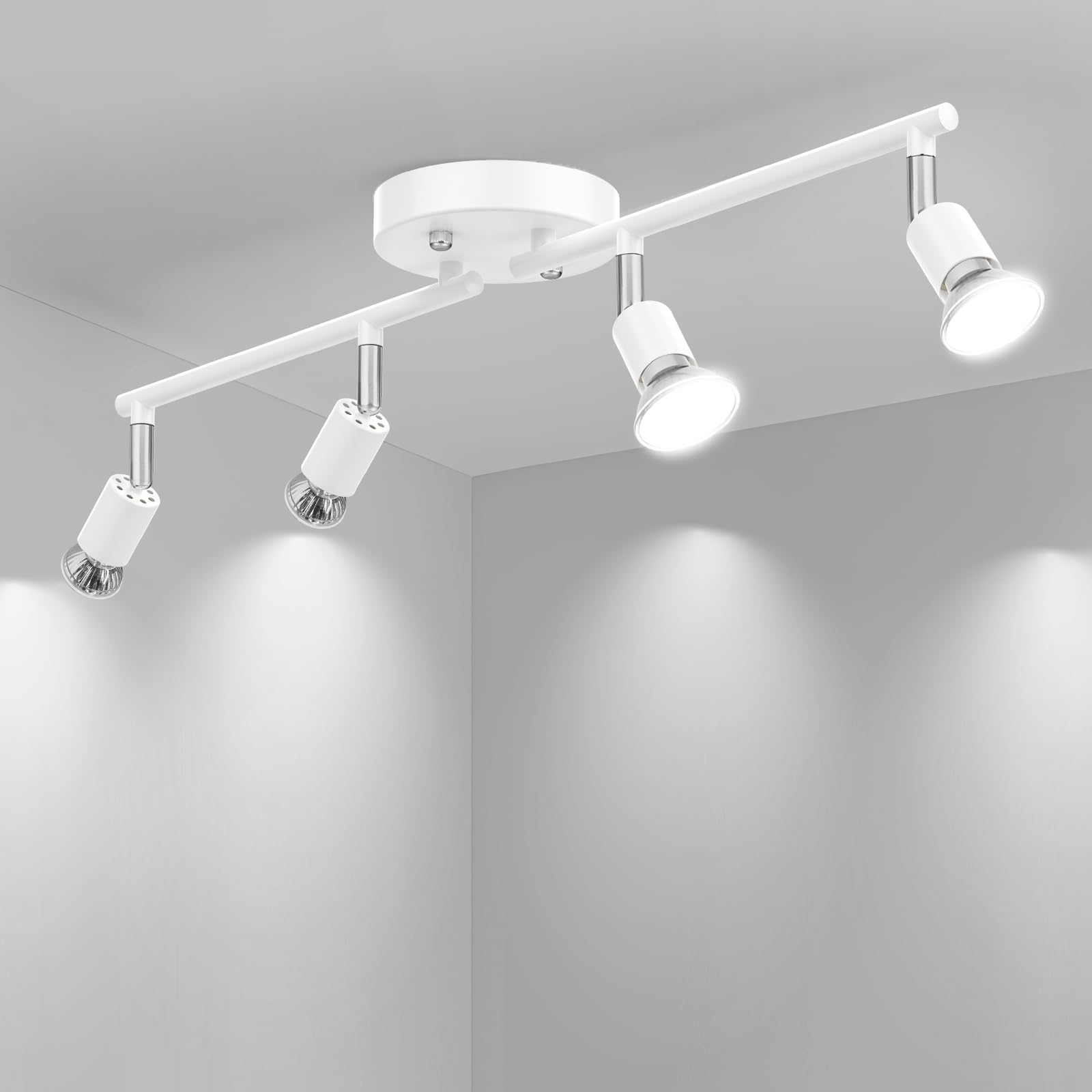 HURYEE Kitchen Lights, 4-Light Ceiling Lighting Kits