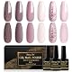 Gel-Nagellack Shining She UV Nagellack Set mit 6 Farben